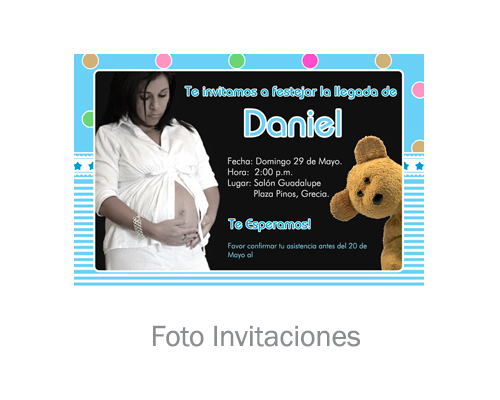 Foto invitaciones